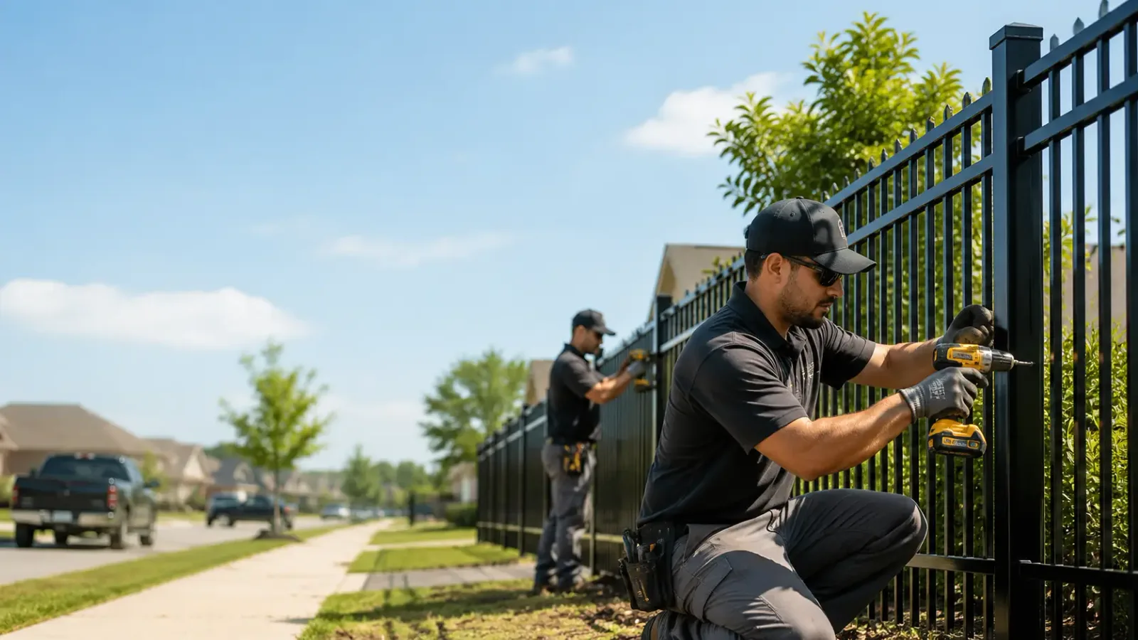 Metal Fence Installation in Cambridge, MA